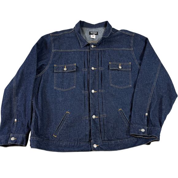 Polo Jeans Co. by Ralph Lauren Other - Vintage Ralph Lauren Polo Jeans Co. Blue Denim Trucker Jacket 4XL